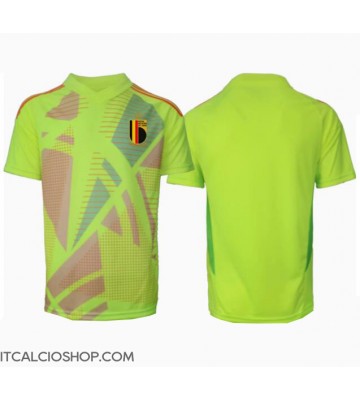 Belgio Portiere Seconda Maglia Europei 2024 Manica Corta